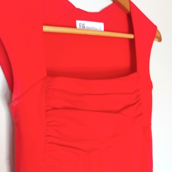 FIG cocktail-length dress - Picture 5 of 7